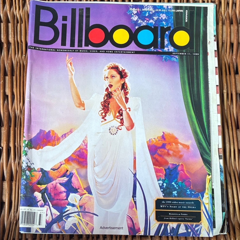 Colorful Magazine Cover Art Print